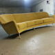 Sofa sofa Arc egg curve Arc 50s 60s Italian Arflex