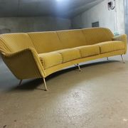 Canapé sofa Arc egg courbe Arc années 50 60 Italien Arflex