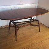 Scandinavian liftable table. 1960. Free shipping