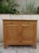 Buffet Art Déco en bois brut.