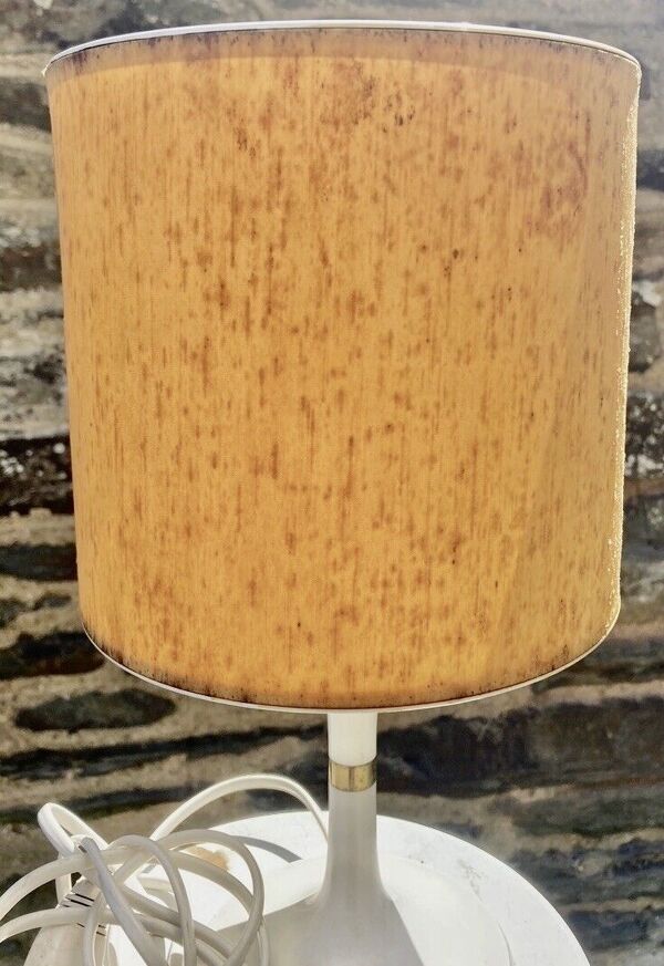 Lampe '' Erco 3172 '' polycarbonate et laiton, Allemagne, années 70