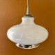 Suspension en opaline et fil d'argent