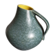 German ceramic vase Art-Deco with speckled enamel model n°377
