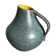 German ceramic vase Art-Deco with speckled enamel model n°377