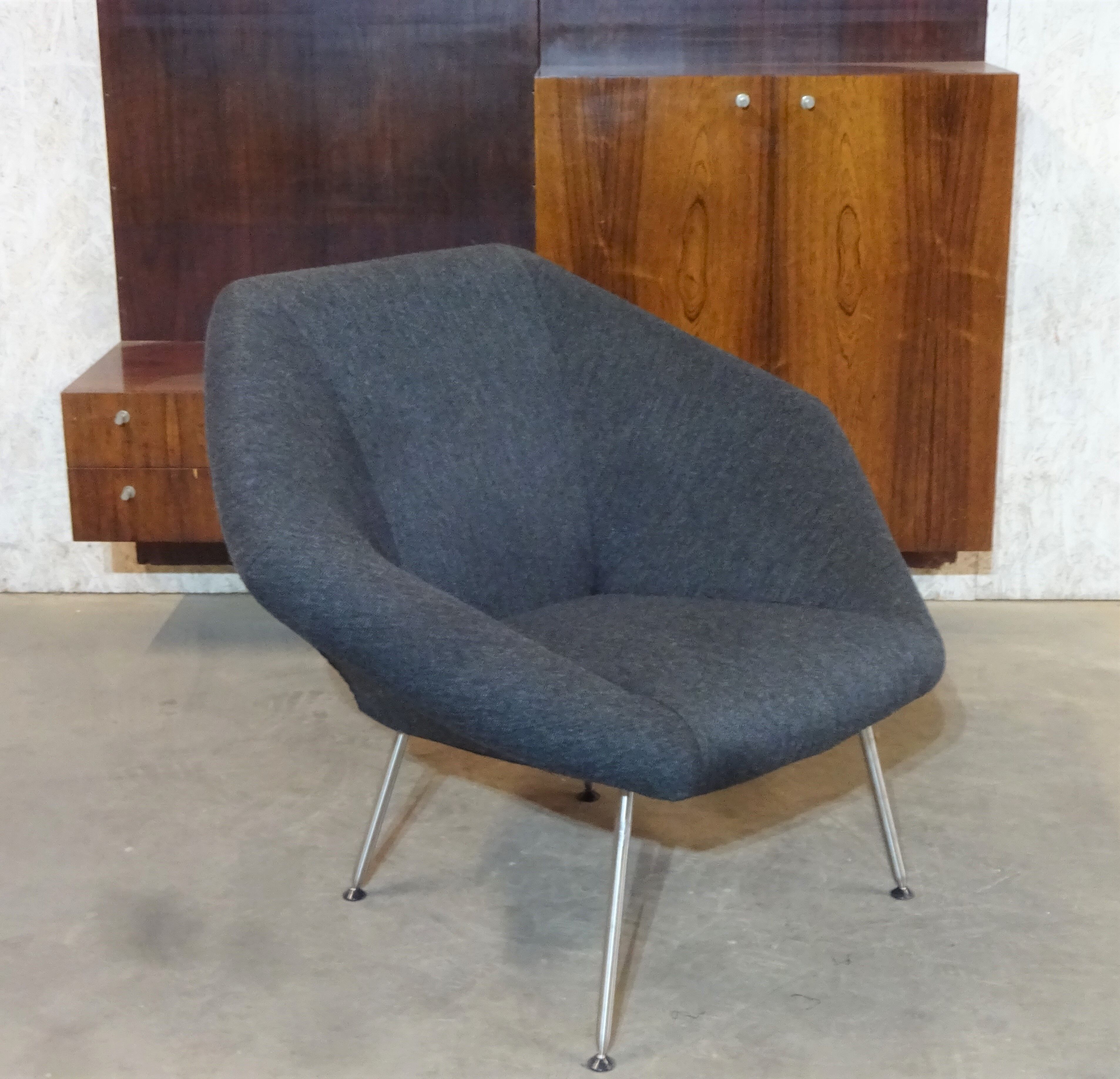 Armchairs Model Caleidos 835 by Frans Schrofer for Young International, Netherlands, 1980, Set of 2