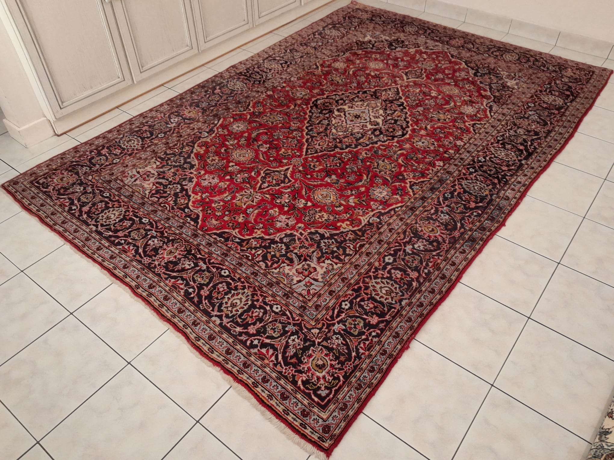 Handmade persian keshan rug 300x200cm