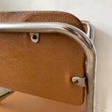 Vintage chrome folding chairs