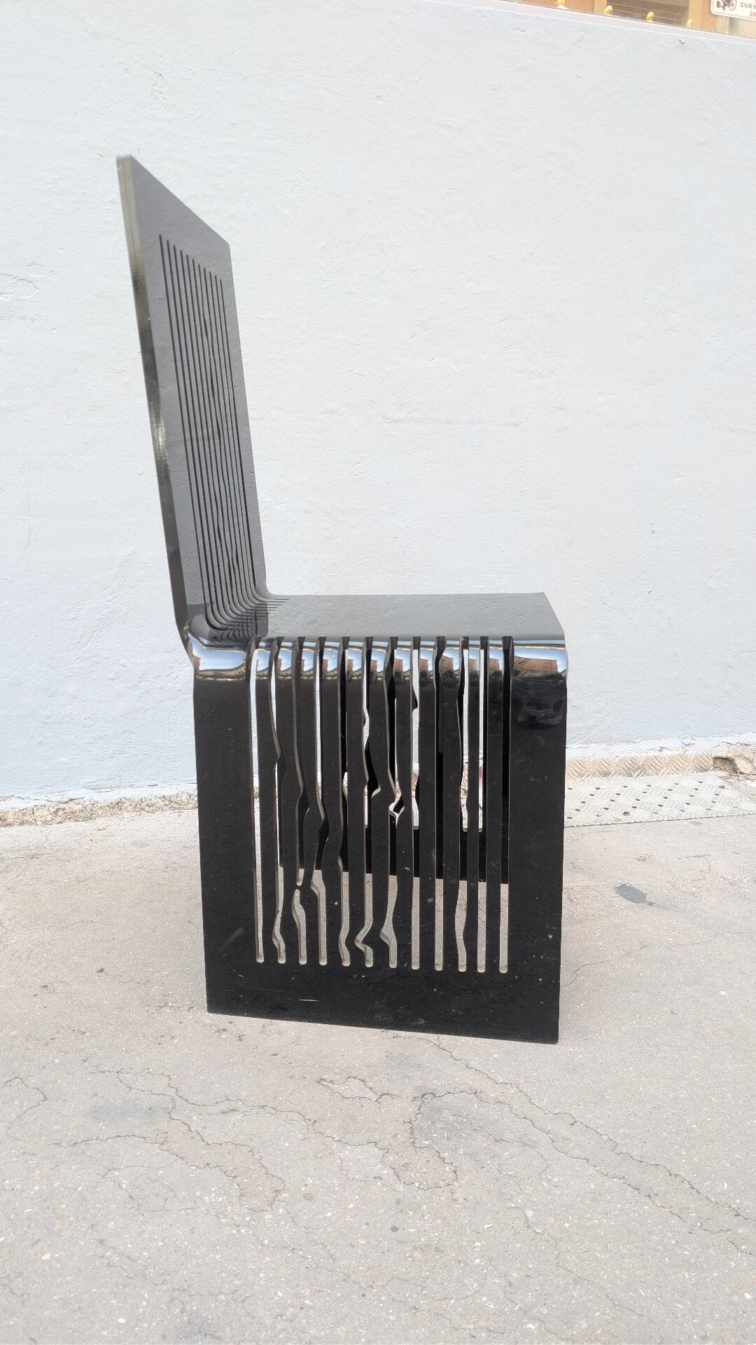 Plexiglass chair