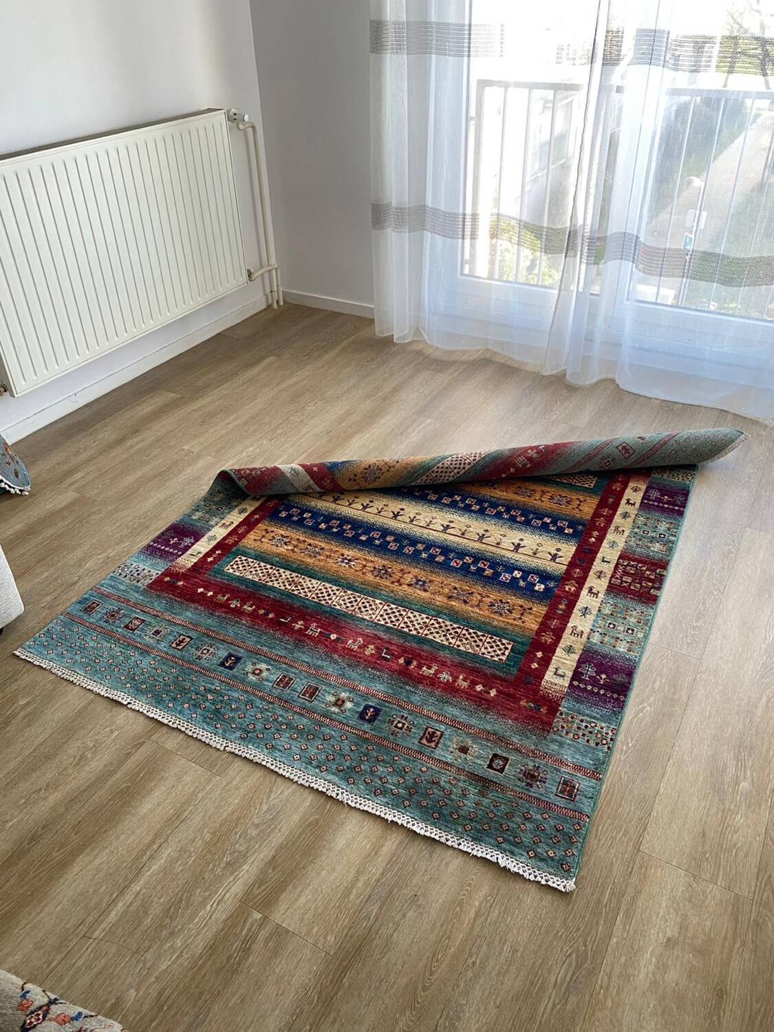 Tapis Afghan - Fait main - Neuf