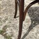 Authentic vintage Baumann turned wood armchair
