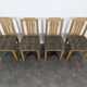 Série de 4 chaises design Italien