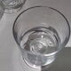 Set de 8 verres vintage en cristal