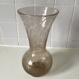 Vase en verre bulle