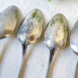 Set of 8 vintage soup spoons
