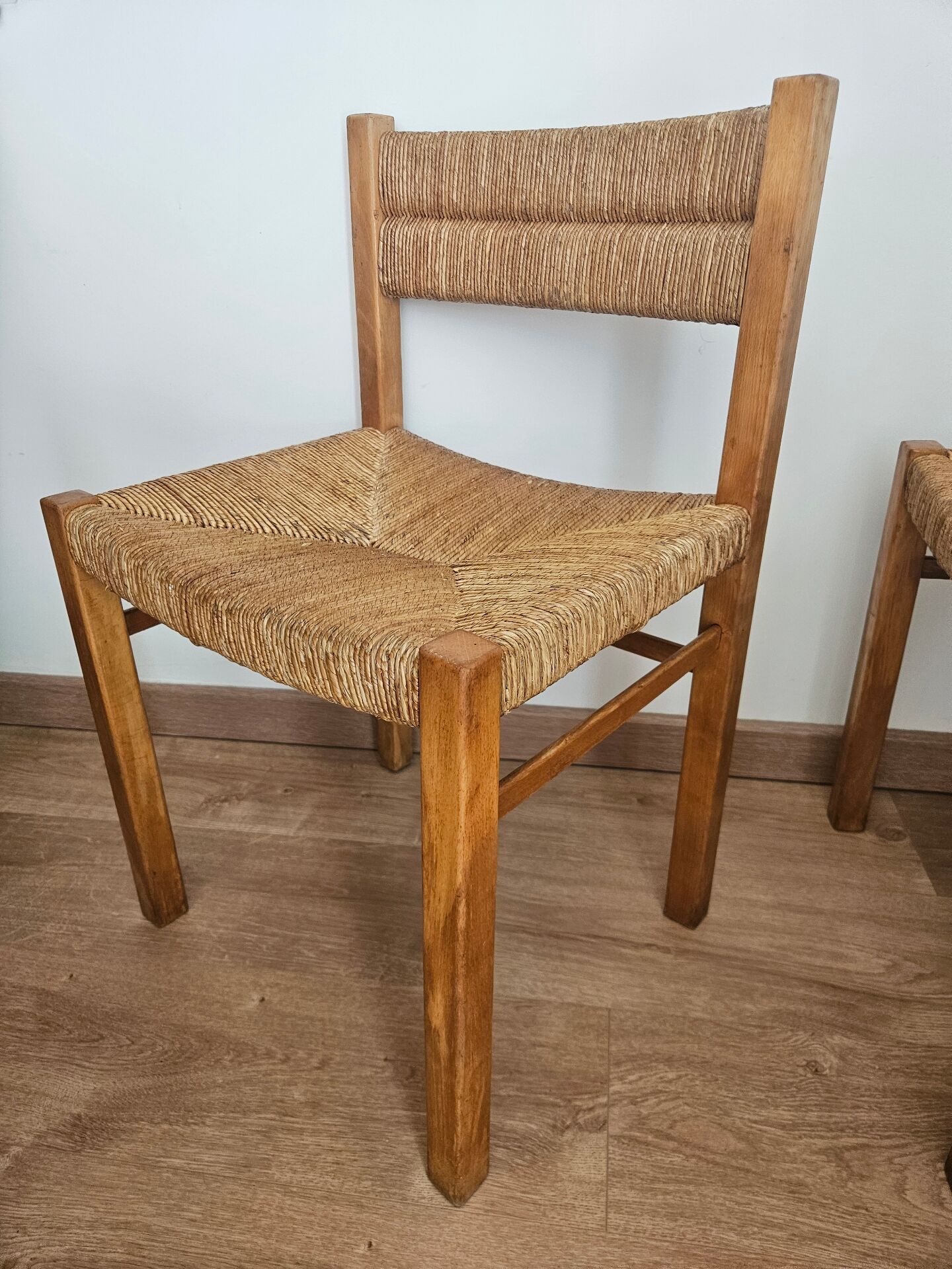 Suite de 5 chaises Pierre Gautier-Delaye, Meubles Week-End, années 60