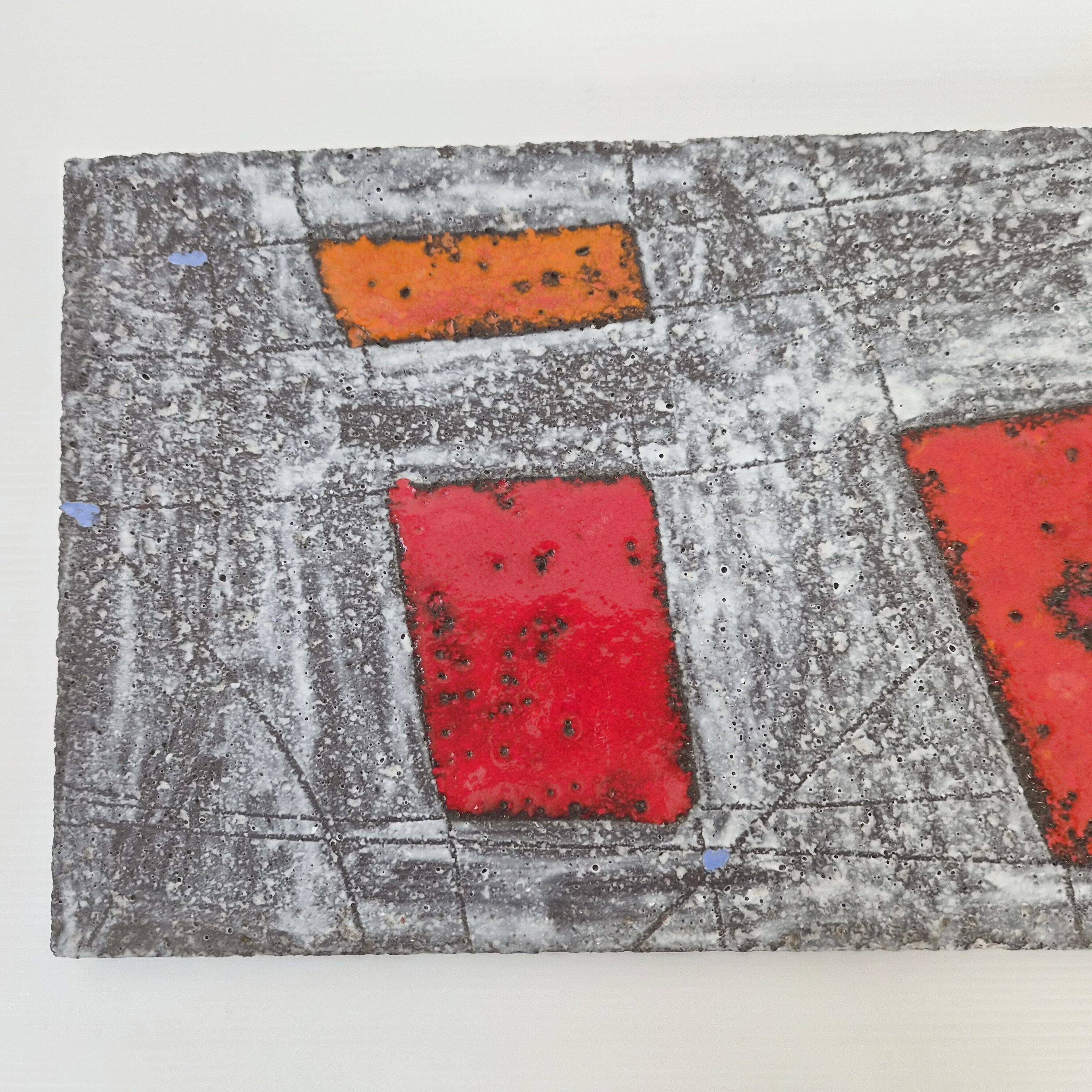 SET OF 2 VINTAGE PANELS FORMING A MURAL 1960 CLOUTIER BROTHERS ROBERT & JEAN 60S