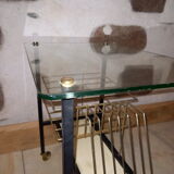 Glass top table