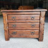 Commode brutaliste 1970