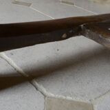 Table de ferme rustique en chêne. 2m35