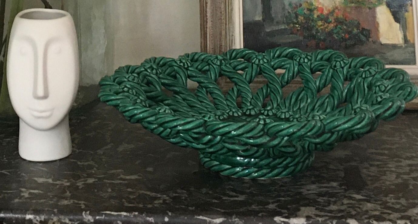 Vallauris 60's green cup