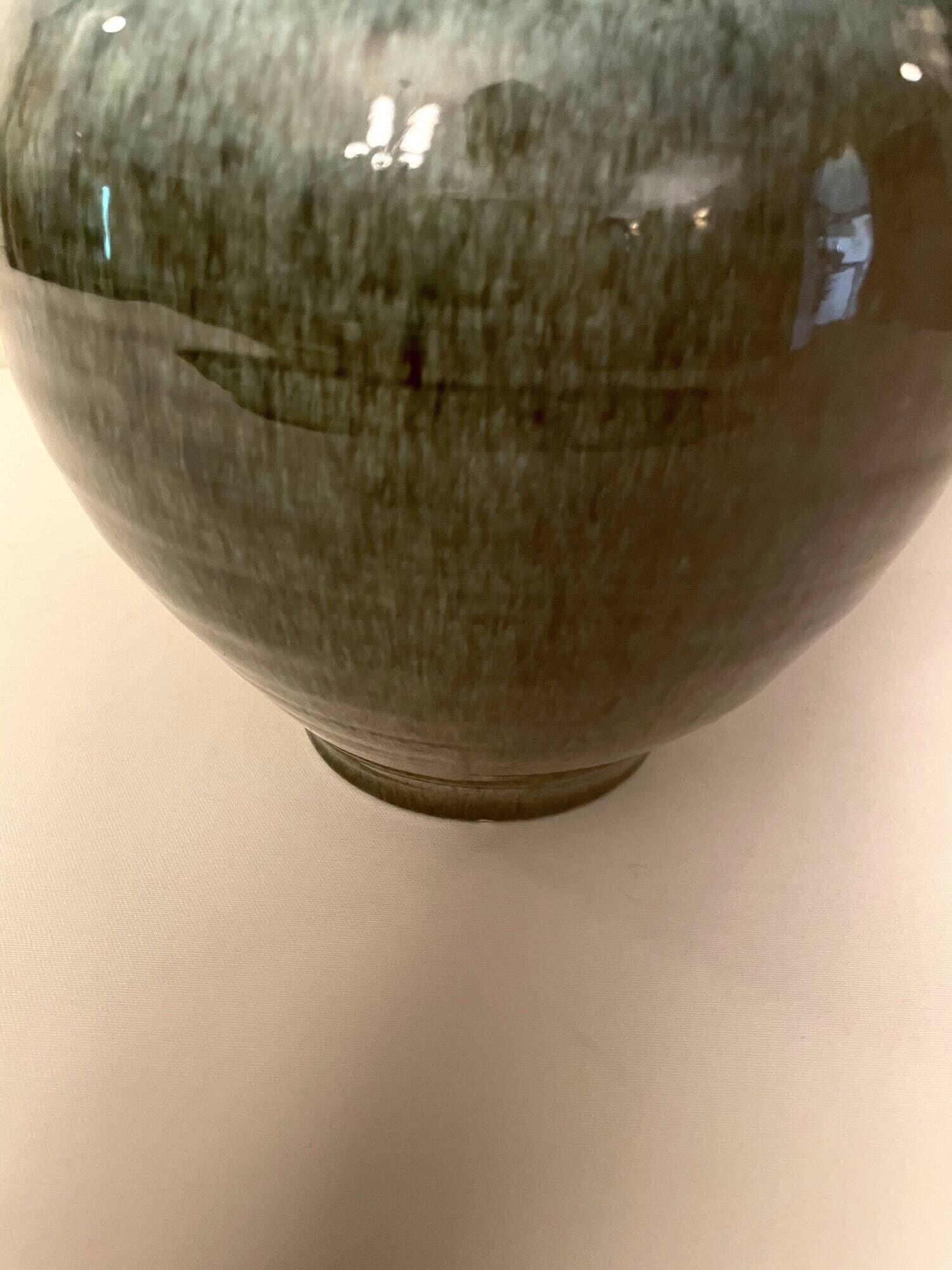 Accolay vase signed