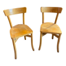 Pair of vintage bistro chairs