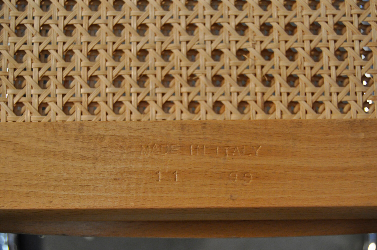 Six Cesca tubular frame cantilever dining chairs by Fasem, Italy 1999