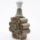 Bernard Rooke Lampe de table monogramme signé Angleterre 1960
