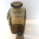 Carafe whisky in smoked glass, 1970