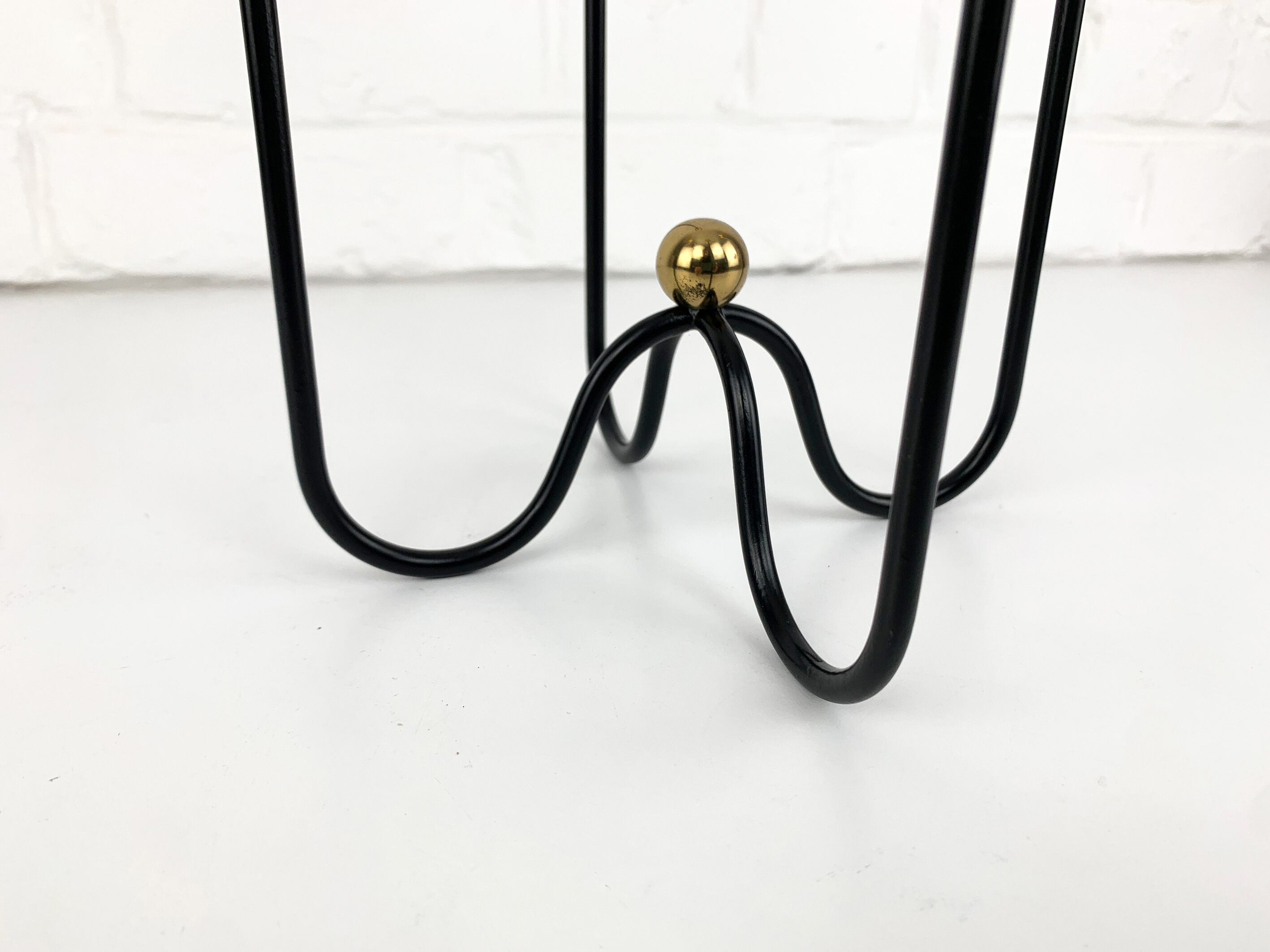 Mid-Century Scandinavian candlestick, Gunnar Ander's candle holder for Ystad Metall, Sweden