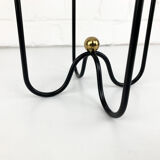 Mid-Century Scandinavian candlestick, Gunnar Ander's candle holder for Ystad Metall, Sweden