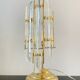 Paire de lampes de table triedri par Venini, années 1970