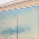 Painting „The Autumn Pond”, Scandinavian design, 1970s