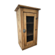 Antique pine and hammered glass confiturier - Renovated