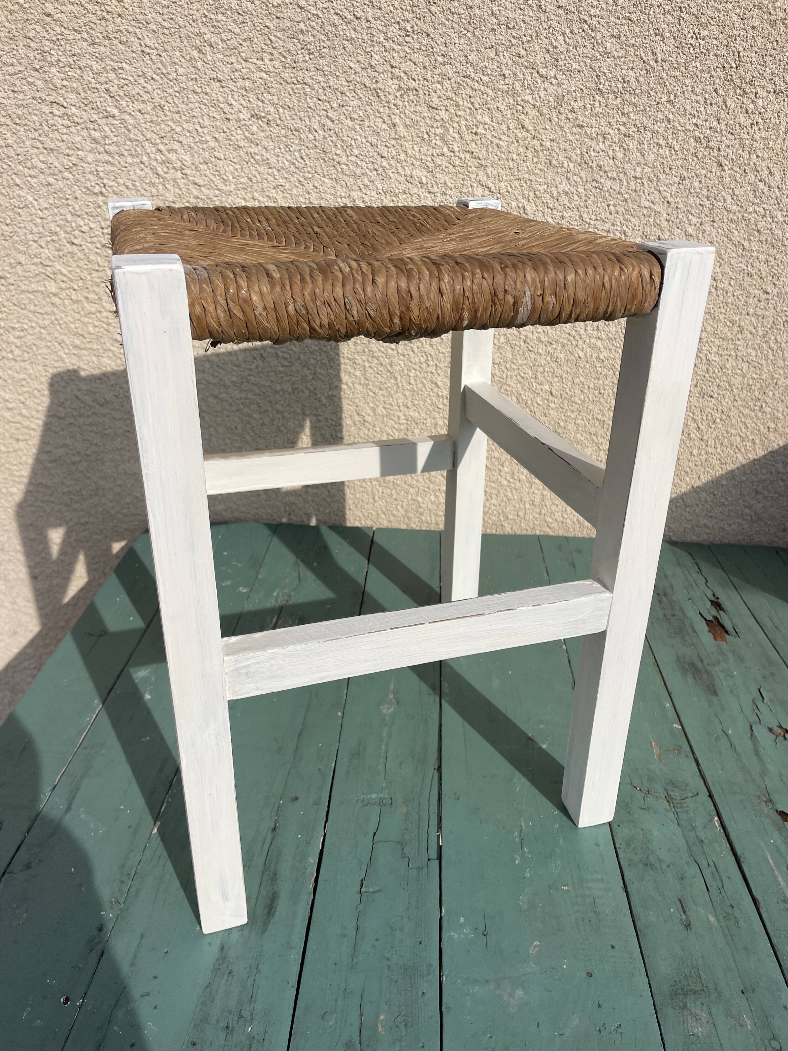 Straw stool