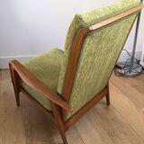 Fauteuil vintage inclinable style scandinave