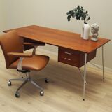 Teak desk, Danish design, 1960s, designer: Børge Mogensen, manufacturer: Sø