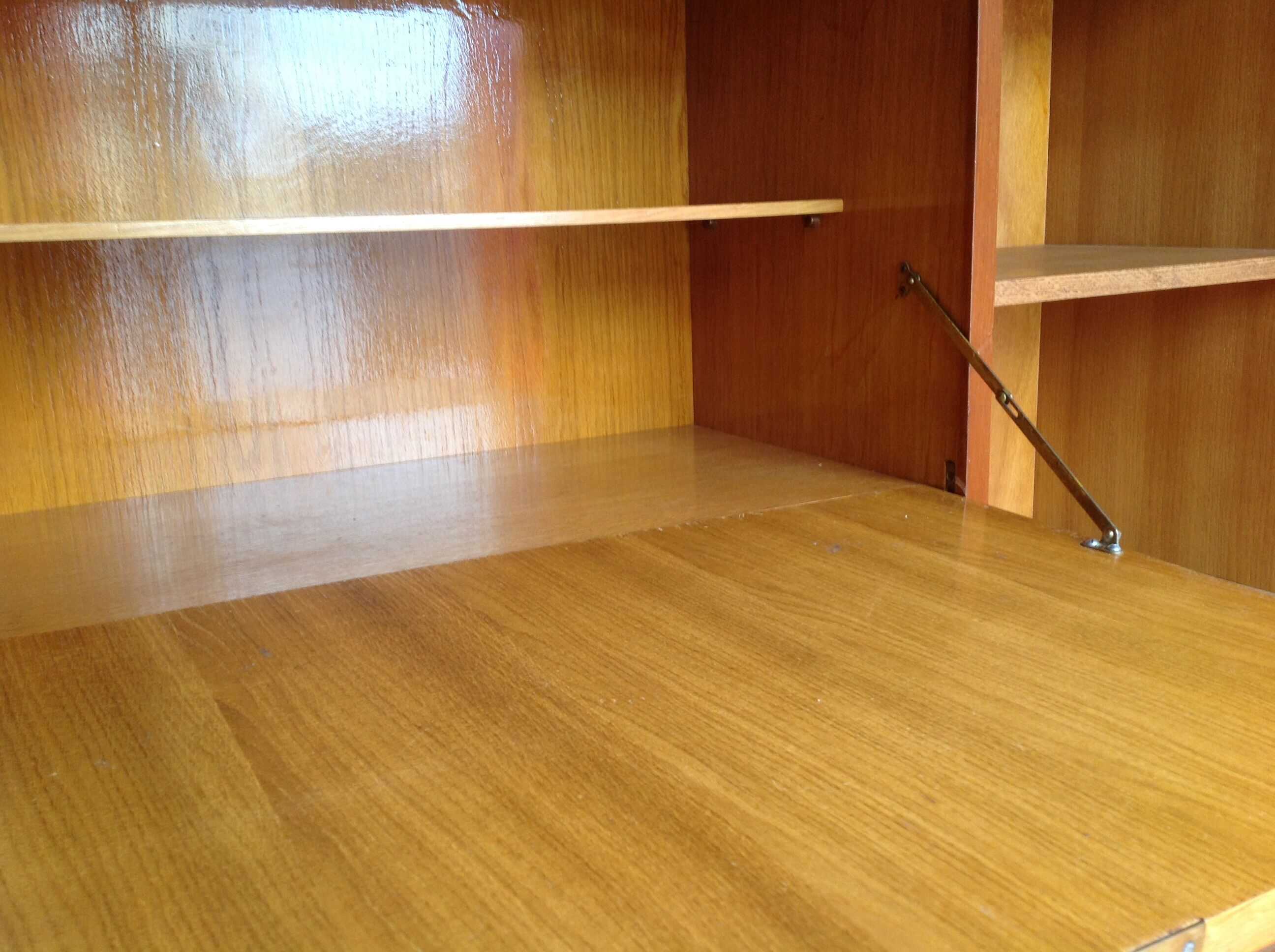 Vintage secretary cabinet