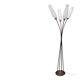 Four-light floor lamp from the Lunel house, 1950s.