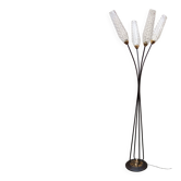 Four-light floor lamp from the Lunel house, 1950s.