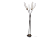 Four-light floor lamp from the Lunel house, 1950s.