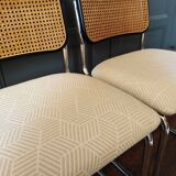 2 chairs cesca Marcel Breuer 1970