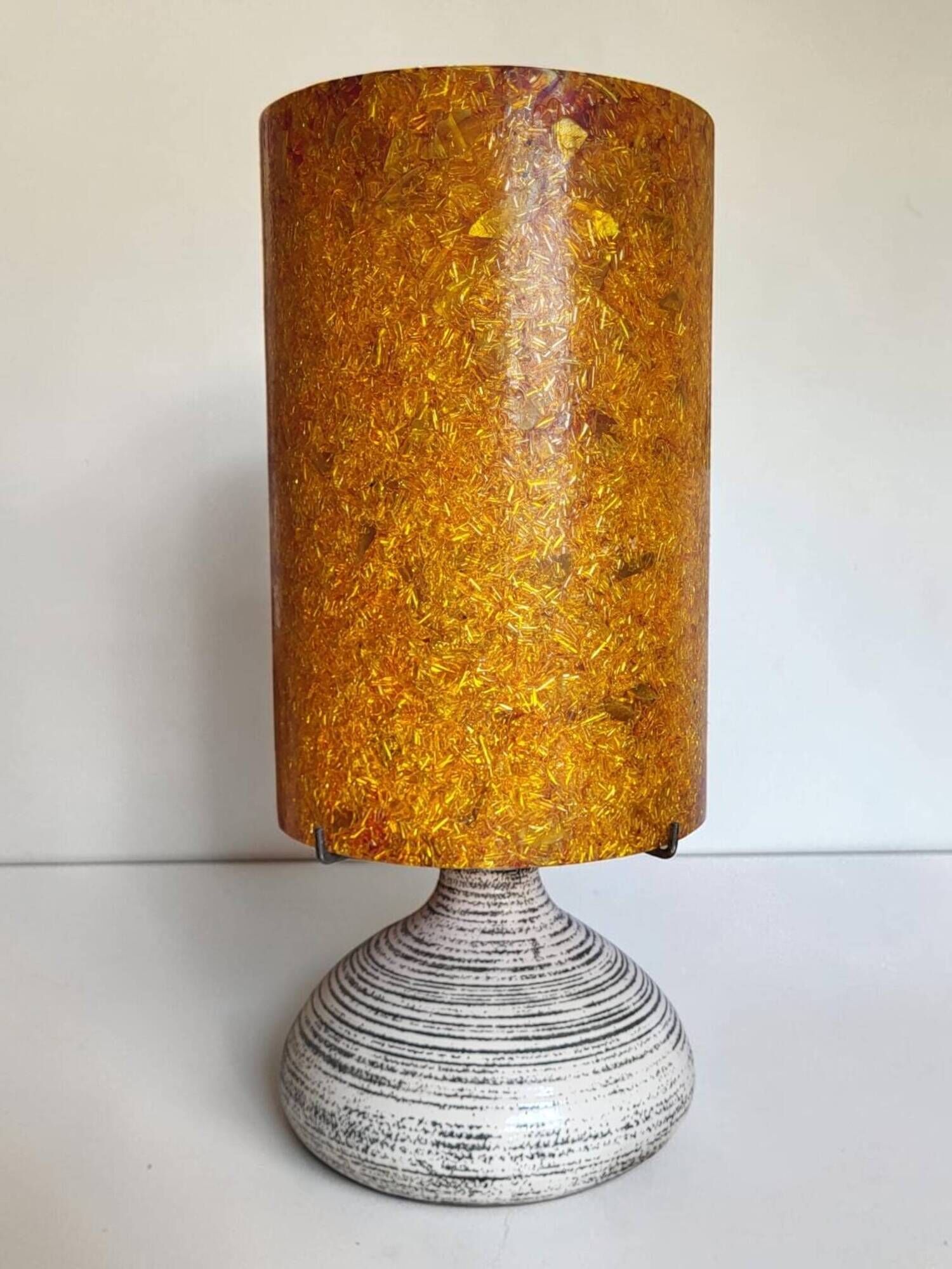 Ceramic lamp Accolay, France, 1970s