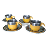 Lot de 4 tasses à café