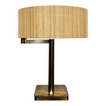 Art Deco Brass Table Lamp
