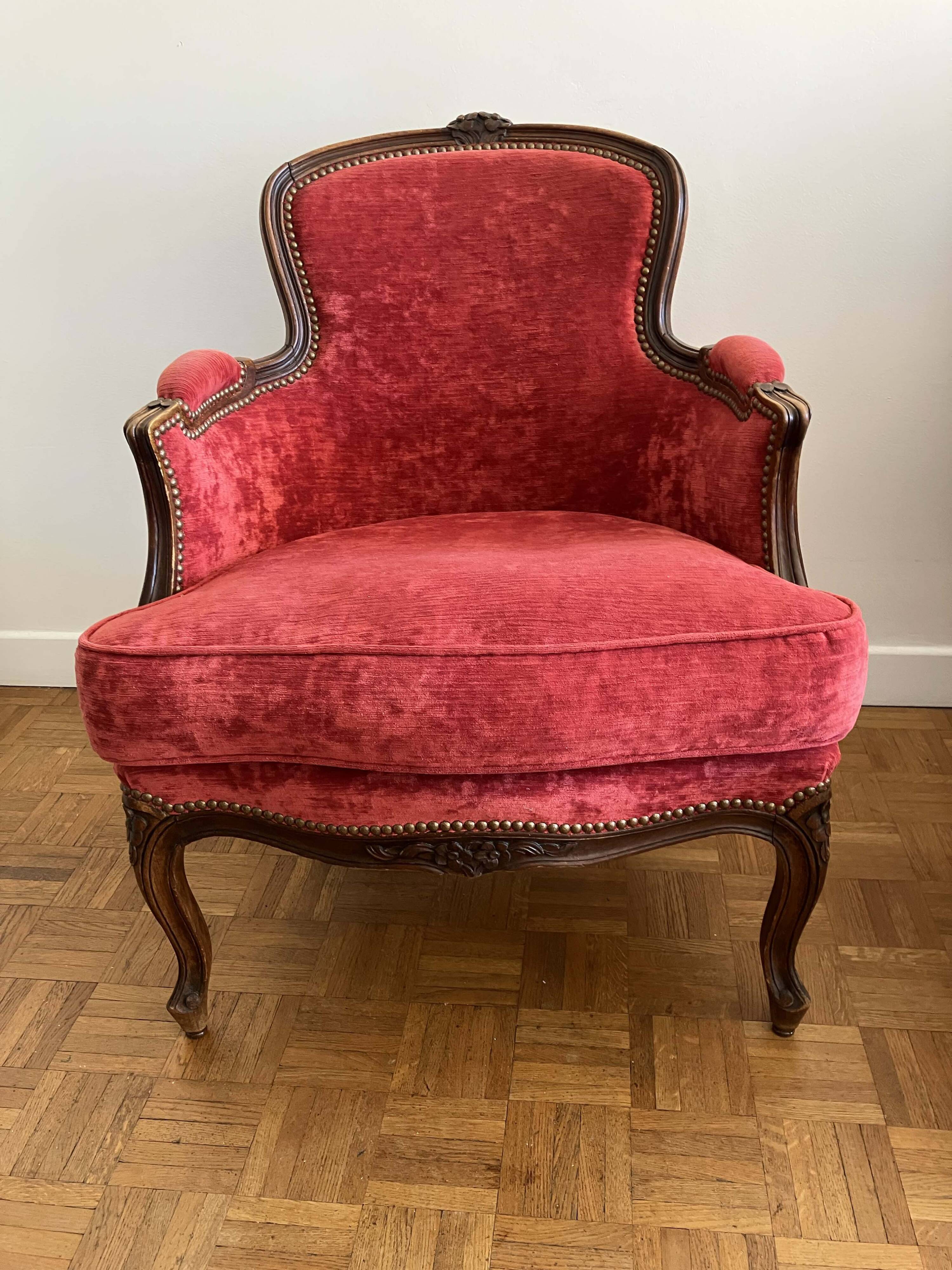 Salon Canapé et 4 fauteuils Louis XV relookés