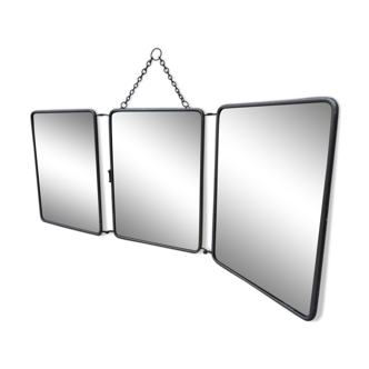 Triptych barber mirror 24 x 59
