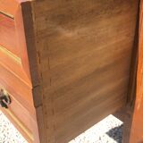 Louis XVI style desk in walnut period 1950