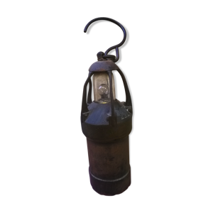 Lampe de mineur ancienne