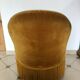 Fauteuil crapaud vintage